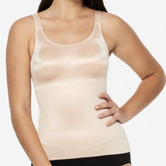 Ruby Ribbon Other - Ruby Ribbon Women's Original Classic Full Support Cami Tan  Lace